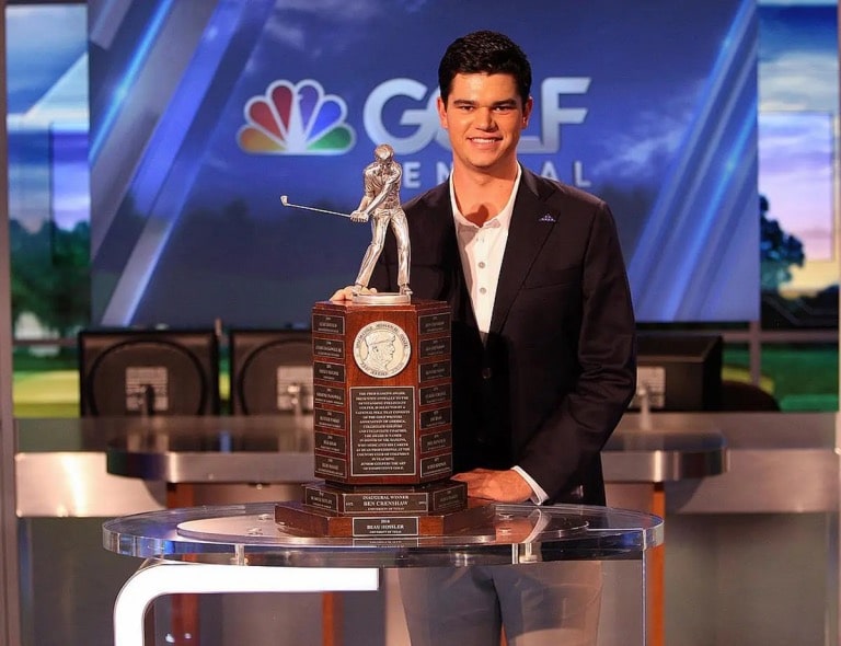 Beau Hossler won the Fred Haskins Award