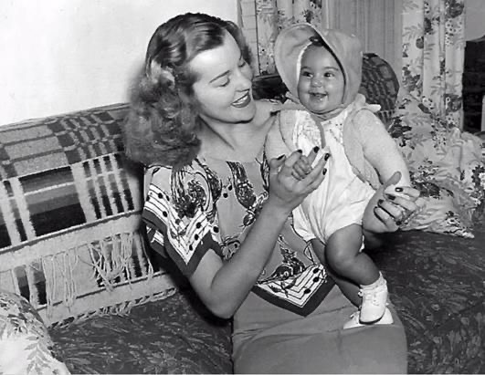 Baby Cher with mom Georgia Holt